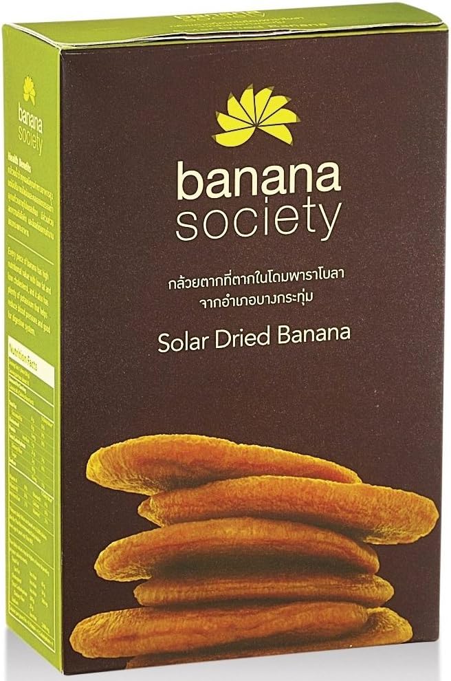 Banana Society Solar Dried 450g