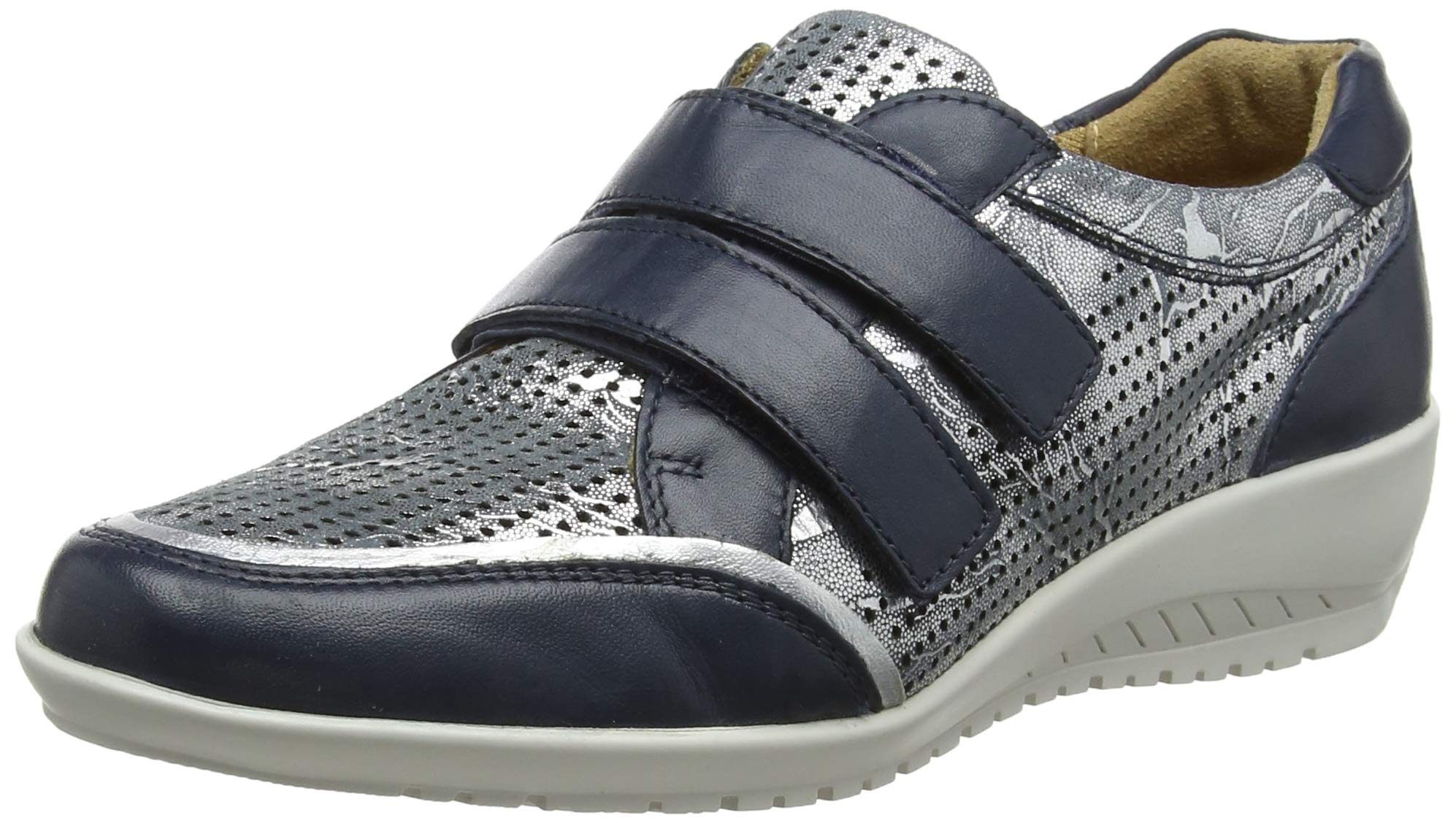 Padders Element, Women’s Slip On Trainers, Blue (Navy Combi 96), 4 (37 EU)