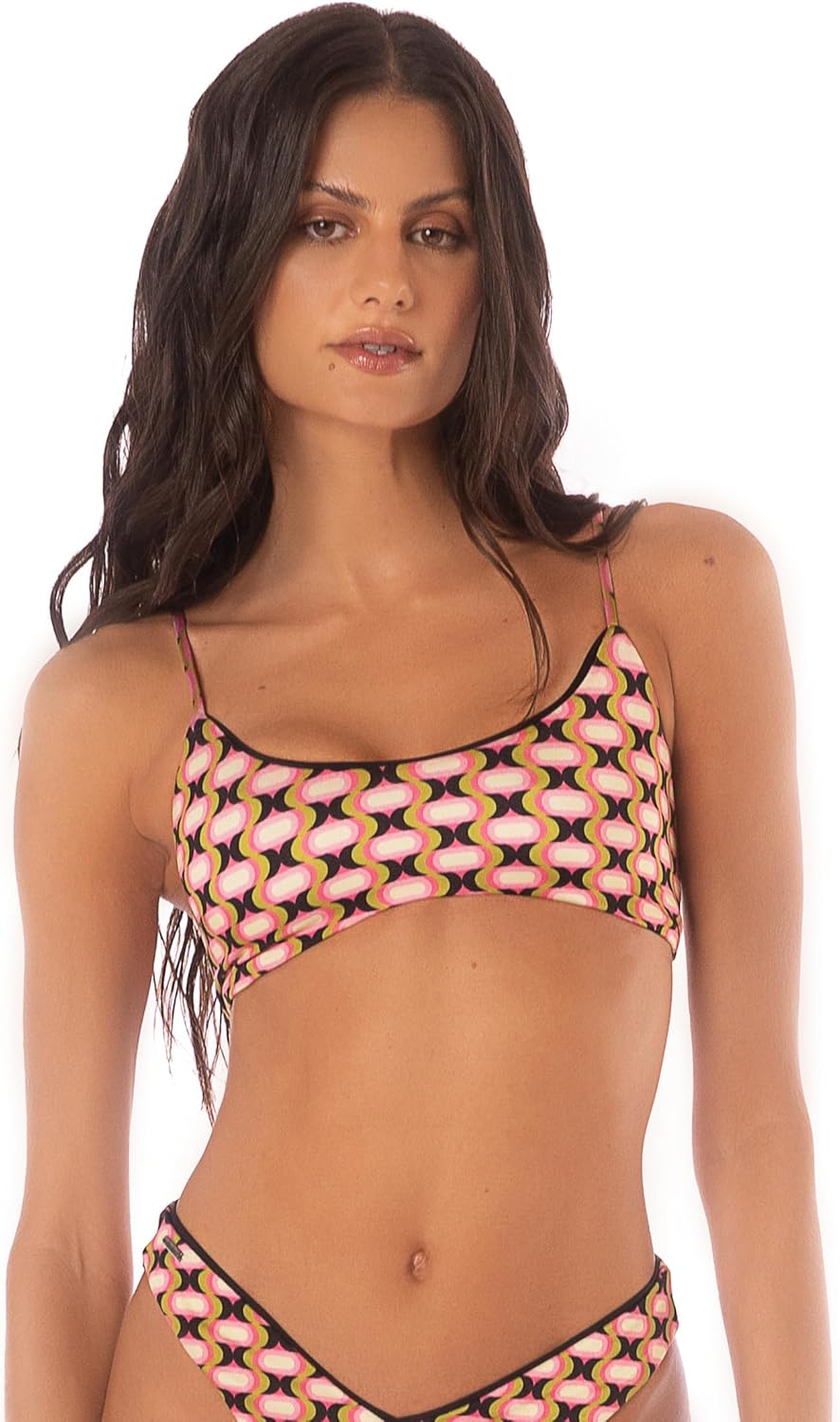 Maaji Womens Retro Prism Micah Reversible Bralette