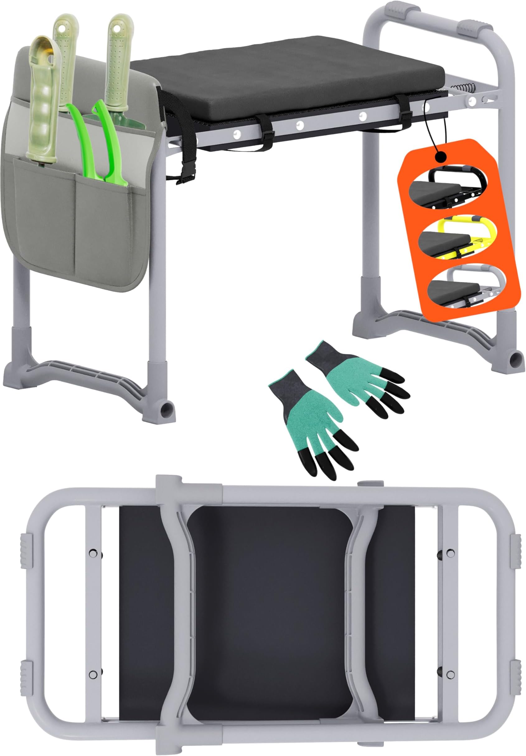 Aliva Garden Kneeler and SeatKneeler and Stool for