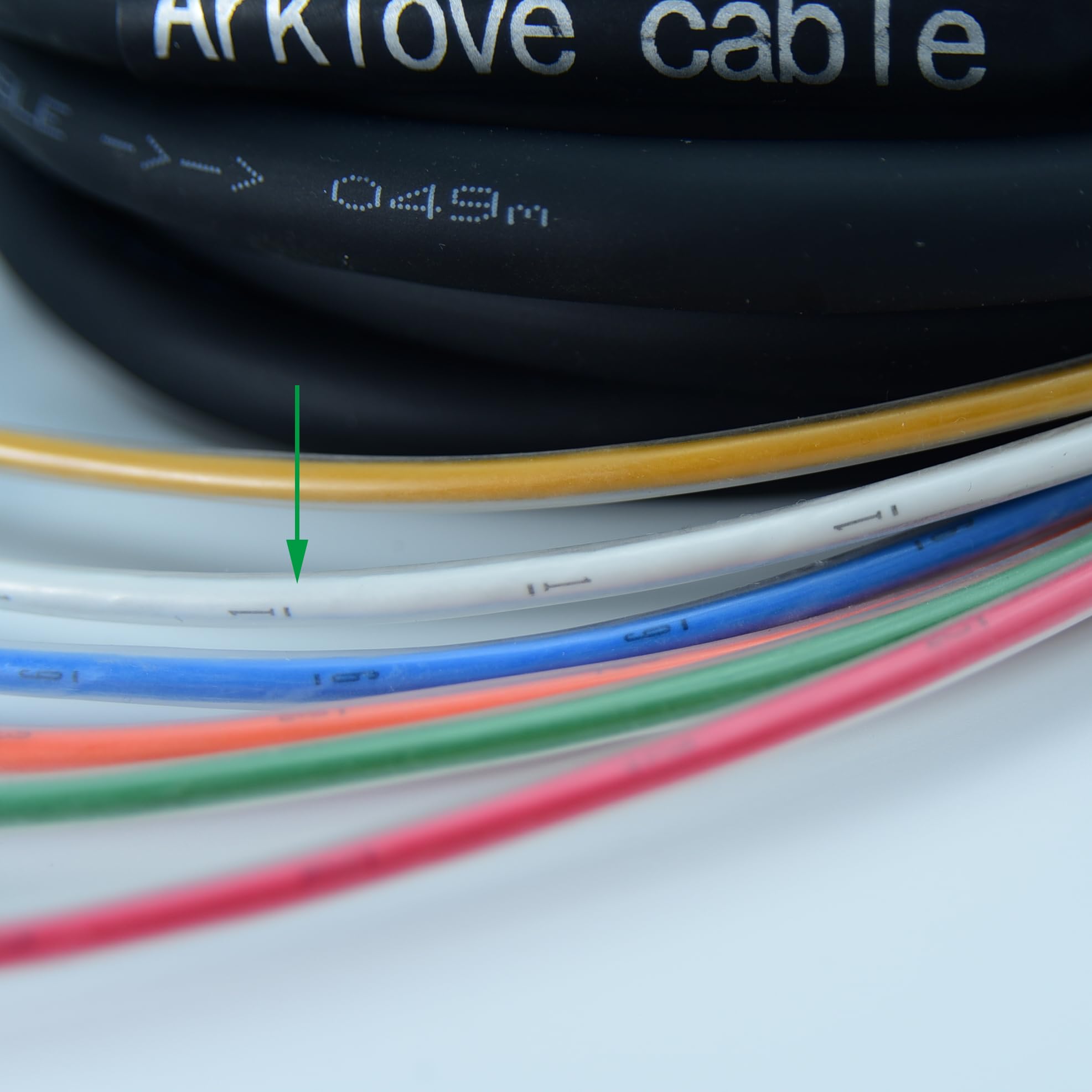 Arklove Cavo audio bilanciato da 6,1 m a XLR maschio, connettore a 6 canali, splitter digitale per microfoni e apparecchiature di registrazione da studio e palco
