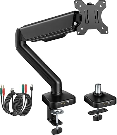 monTEK 17-32 inch Single Monitor arm