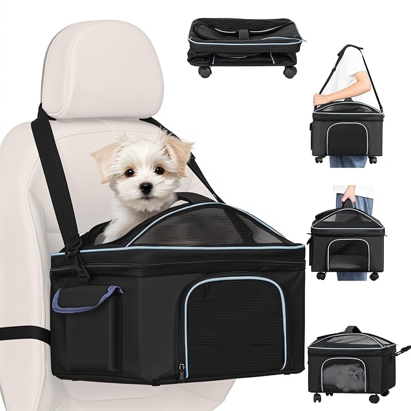 Assento elevatório para cães e gatos pequenos 4 em 1 com rodas removíveis NOVOLAB