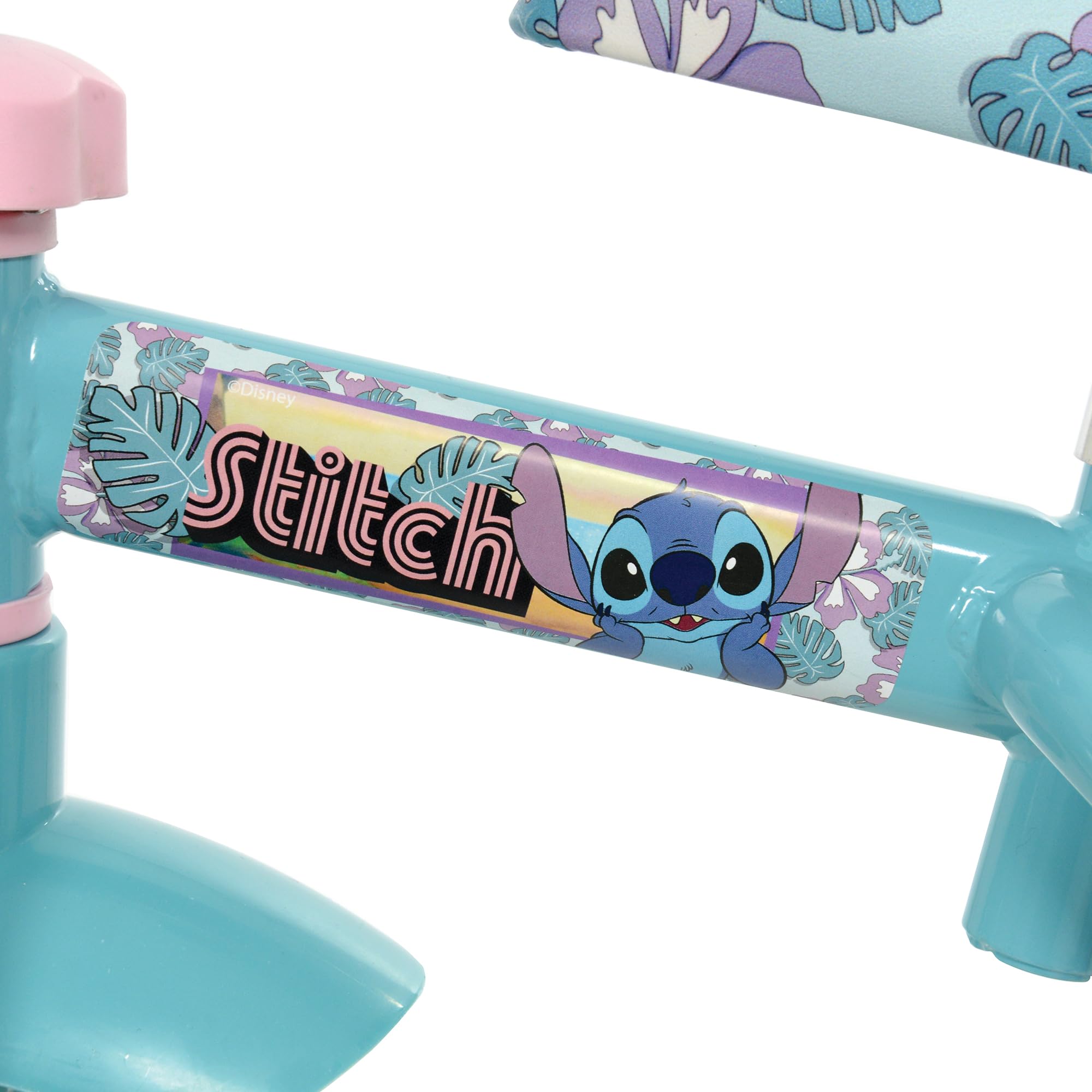 Stitch Vélo d'entraînement 2 en 1 pour tout-petits – Vélo d'entraînement et d'équilibre convertible pour filles et garçons de 2 ans et plus avec pédales amovibles et stabilisateurs – Vélos réglables