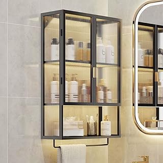 HIKKY Bathroom Storage Cabinet