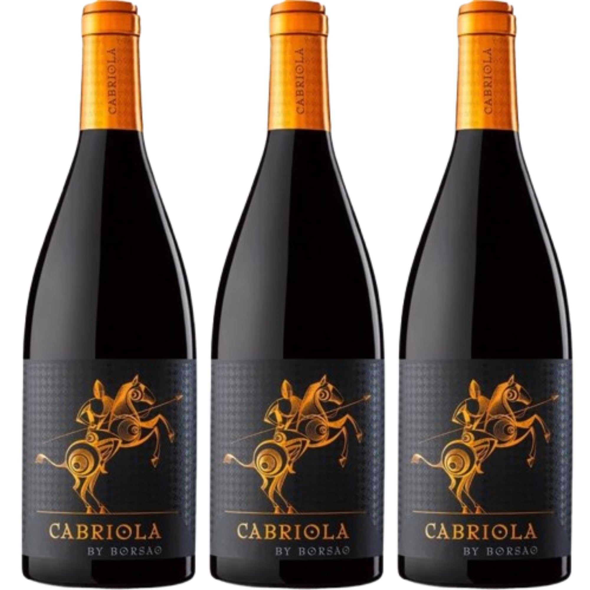 Borsao Cabriola vino tinto de 15.5% Vol. elaborado en España con perfil potente, aromas complejos y equilibrio entre fruta madura, especias y roble sutil.| 3 botellas