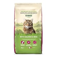 by Amazon Complete Dry Cat Food With Salmon and Rice 10kg (Precedentemente un marchio Lifelong)