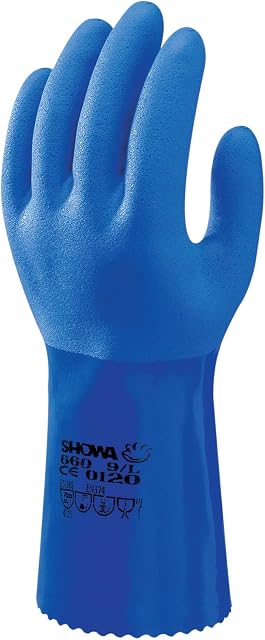 Showa 660 Waterproof Oil Resistant Gauntlets - 10/Extra Large - 1 Pair