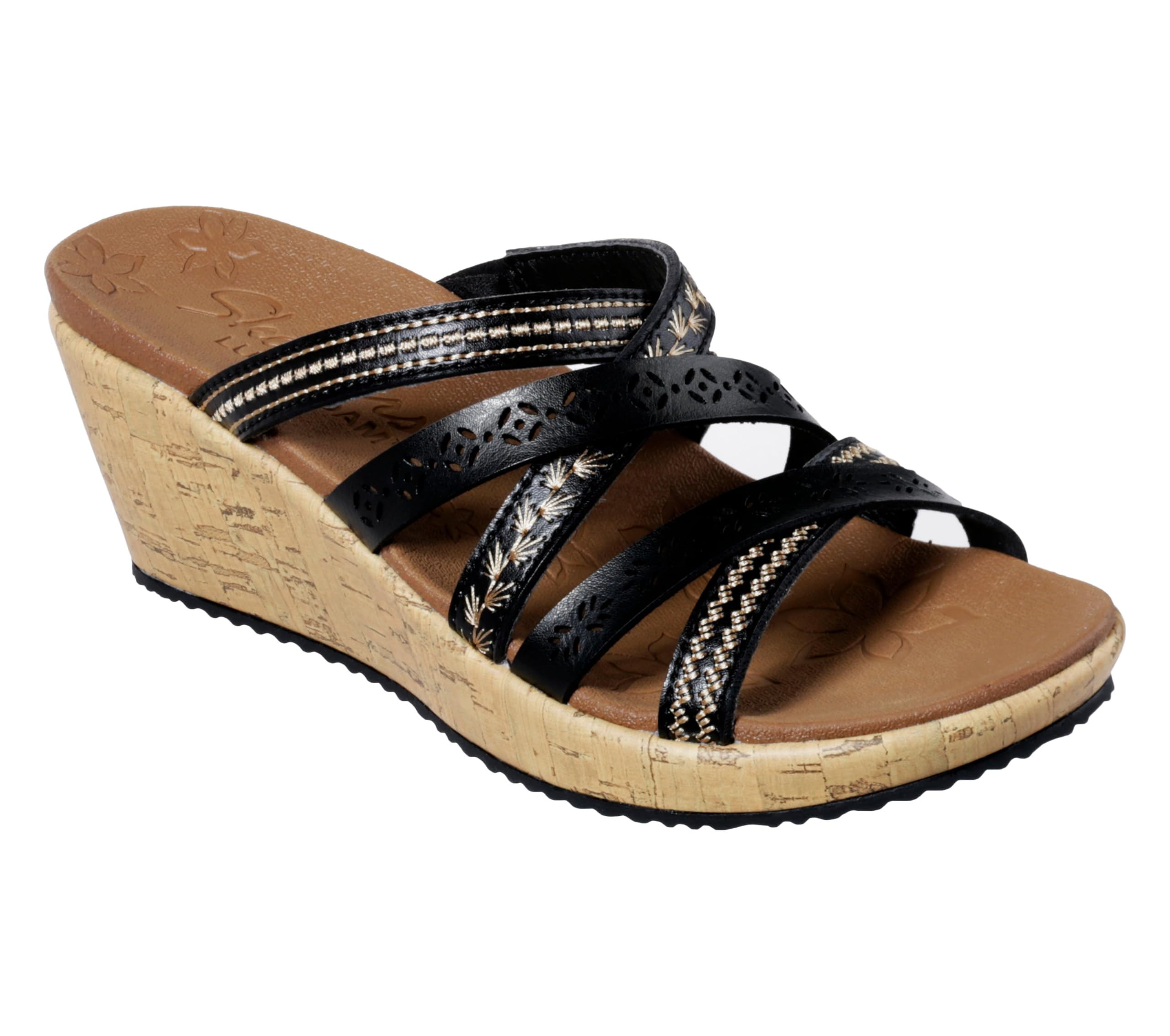 Skechers Beverlee - Tiger Posse Sandalias con cuñaMujer