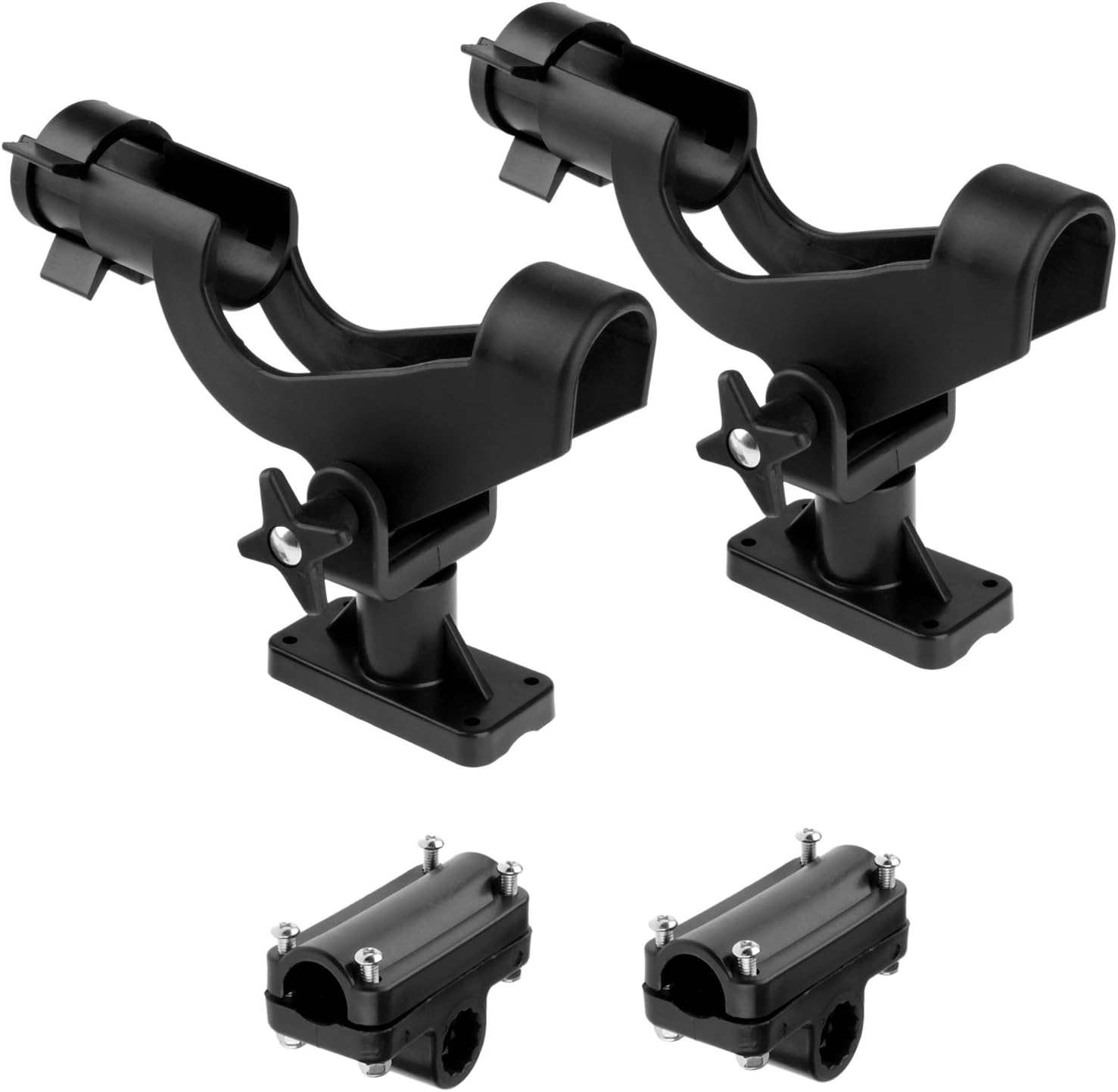 MUXSAM 2pcs Boat Fishing Rod Holder Industrial Nylon