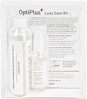 Vista 4 de OptiPlus Kit de cuidado de lentes sin alcohol, paños de microfibra, toallitas, destornillador de lentes