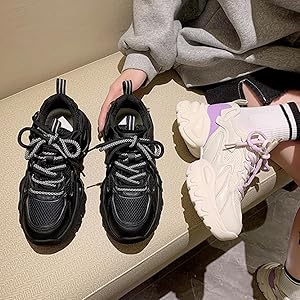 Amazon | [センダ チシヨ] スニーカー 厚底 レディース