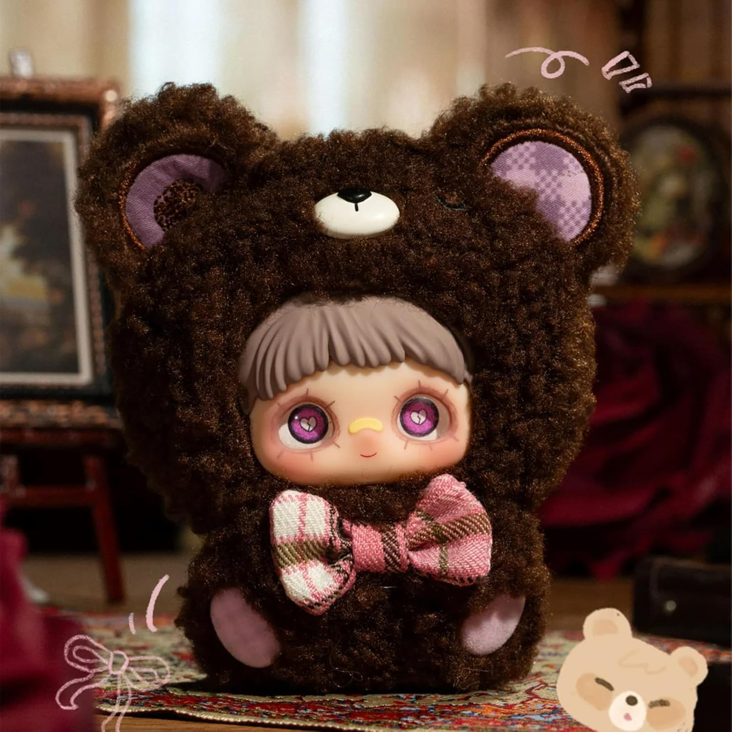 CALEMBOU Plush Blind Box, Cute Maymei May I Love You Series Soft Stuffed Vinyl Plush Blind Box Doll, Collectable Plush Toys for Birthday Valentine Gifts