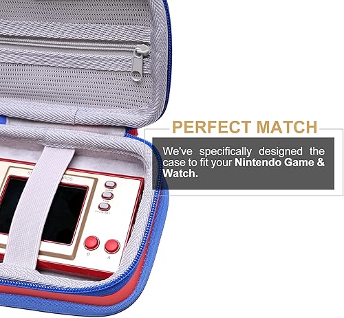 Miniatura 2 de LTGEM - Funda rígida de EVA para juegos y relojes Super Mario Bros Nintendo - Bolsa protectora de viaje para almacenamiento