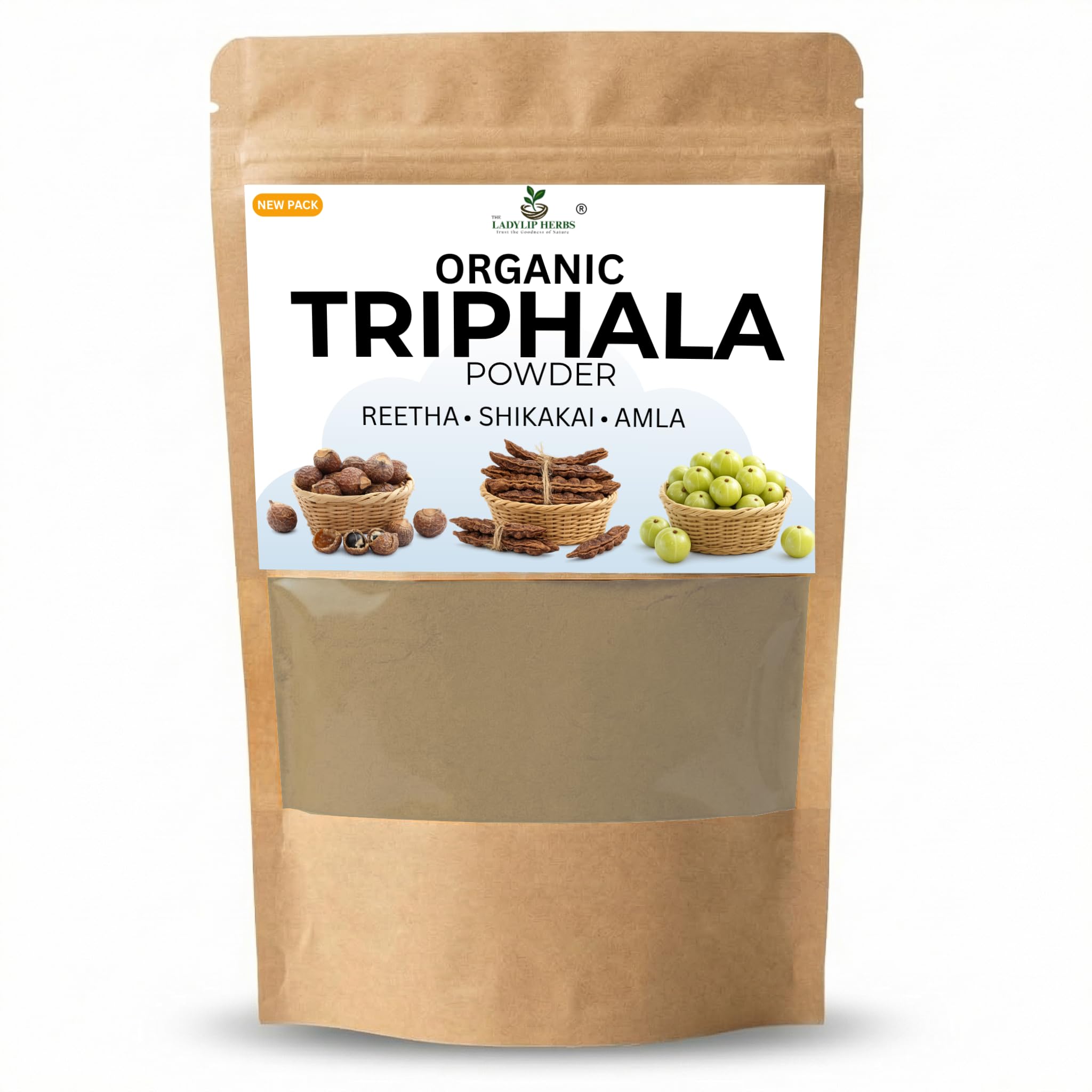 Triphala Hair Powder 100% Natural | Ayurvedic Hair Care | Controls Hair Fall, Dandruff & Promotes Hair Growth | 100g-image-29