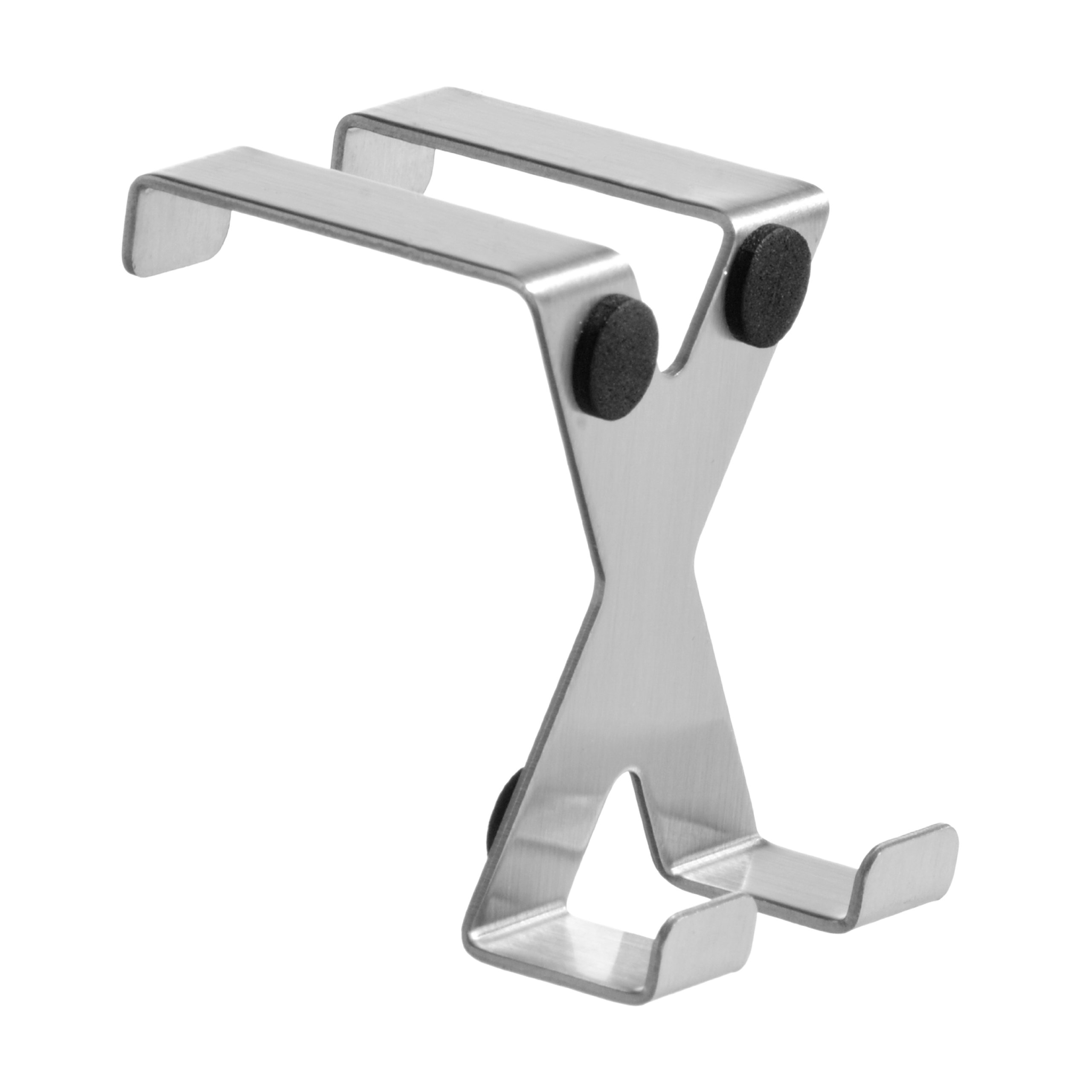Premier Housewares Reversible Cross Over Door Hook, Stainless Steel