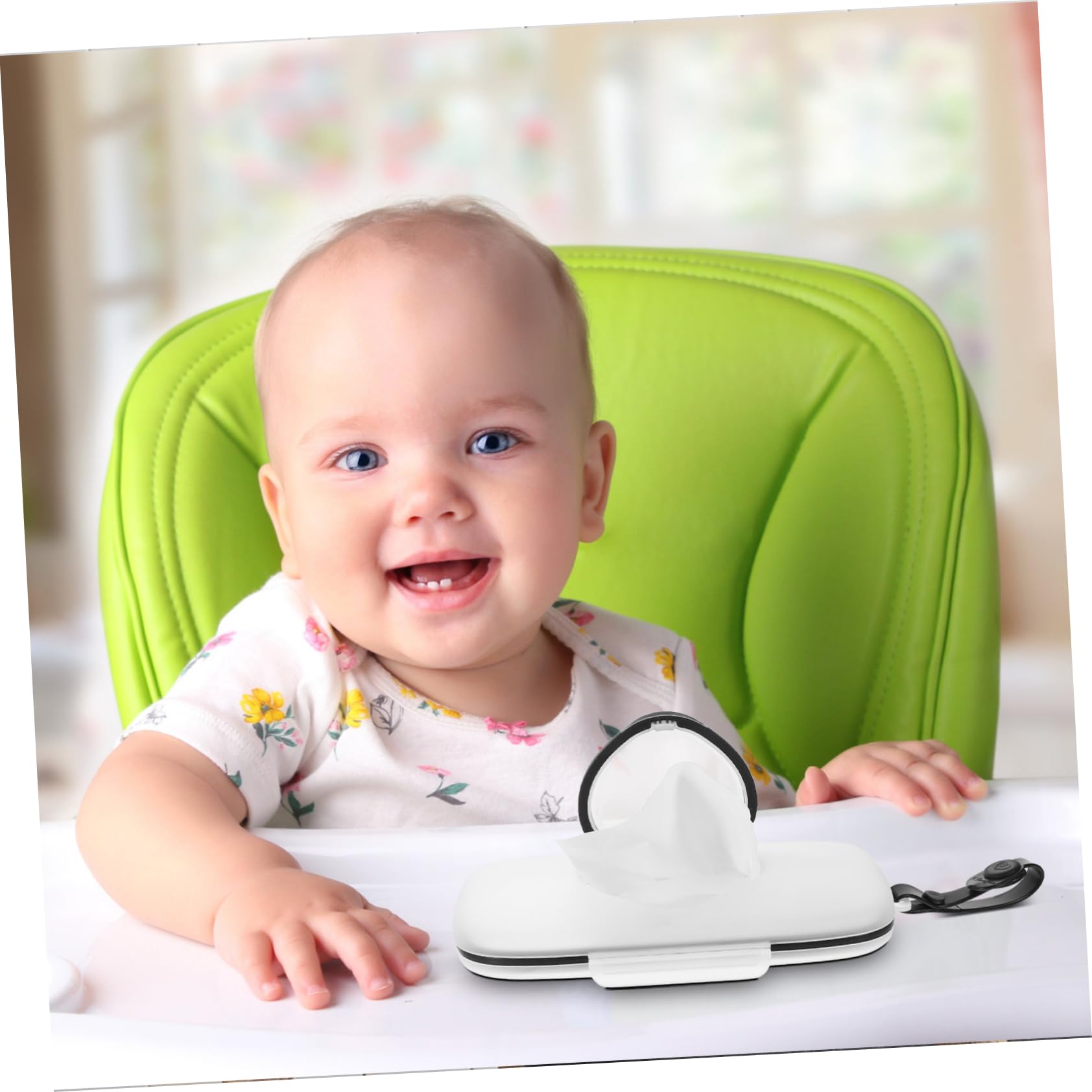 IMIKEYA Distributeur Portable De Lingettes 5 Pièces Pour Salle De Bain Porte-lingettes Pour Bébé Boîte À Lingettes Étui De Voyage