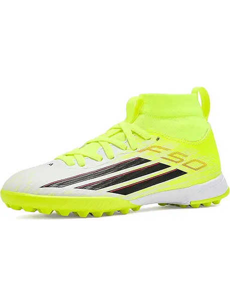 Женские кроссовки adidas Kids F50 League Mid Cut Soccer Turf Cleats (Little Kid/Big Kid)