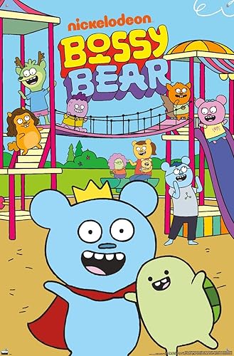 Miniatura 10 de Trends International Bossy Bear - Póster de pared de arte clave, 14.72 x 22.37 pulgadas, paquete de póster premium y alfiler