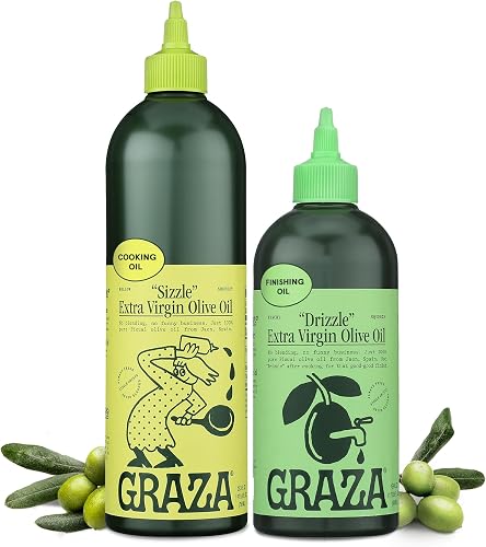 Graza Sizzle & Drizzle Extra Virgin Olive Oil Set