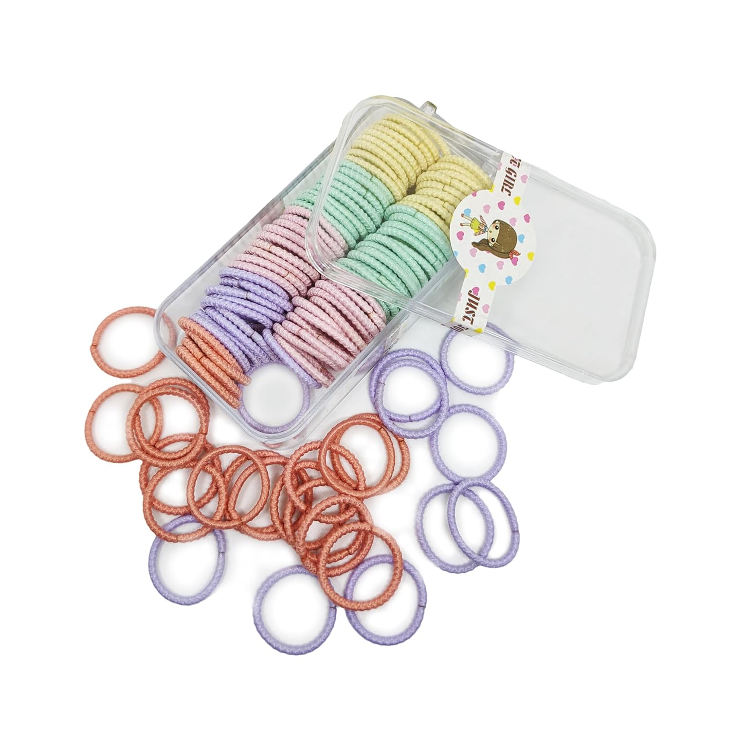 Comet Busters Cute Colorful Hair Ties For Baby And Toddlers, Elastic