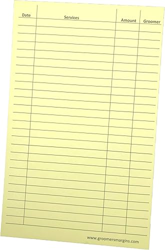 Miniatura 2 de Tarjetas con clip para mascotas, perros y gatos (paquete de 100 tarjetas de servicio de cuidado de registro de perrera de perfil profesional de 8 x