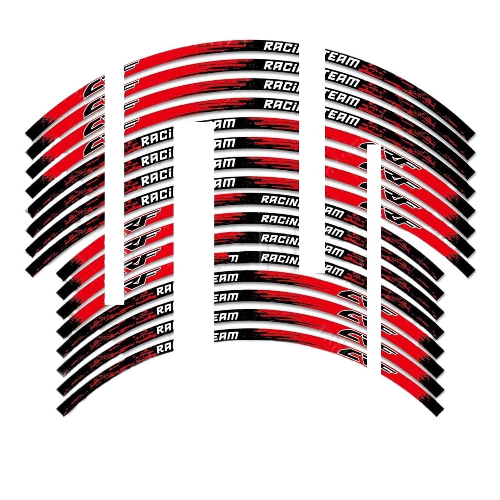 Hub Decals Rim for C&RF 450 & 250 L 300L 450x 450r 250r 250f 150l 230 Motorcycle Wheel Sticker Rim Decal Reflective Hub Stripe Tape Stripe Tape(21inche and 19inche A)