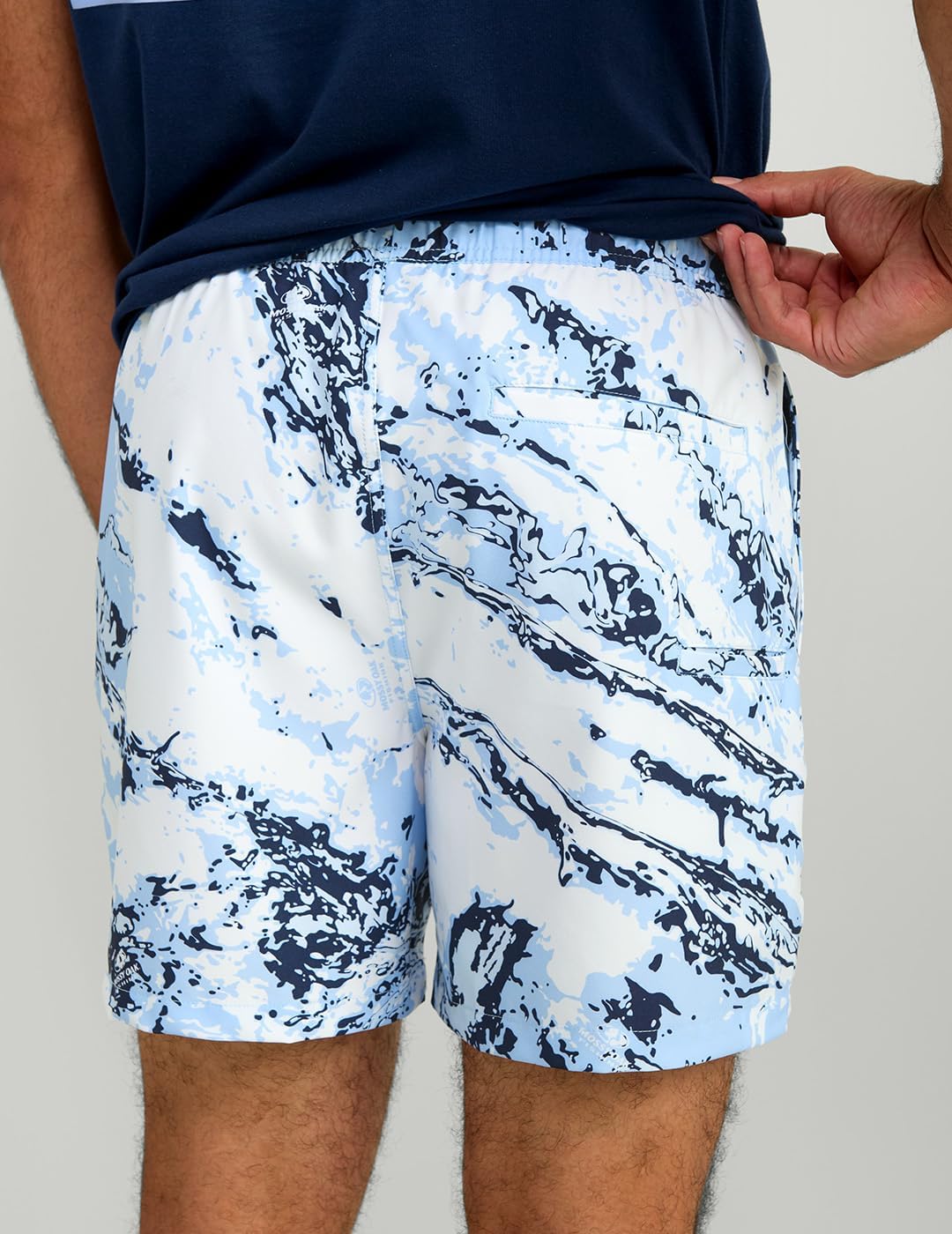 HUK Men's Pursuit Volley Pattern Short, Quick-Dry Shorts for Men