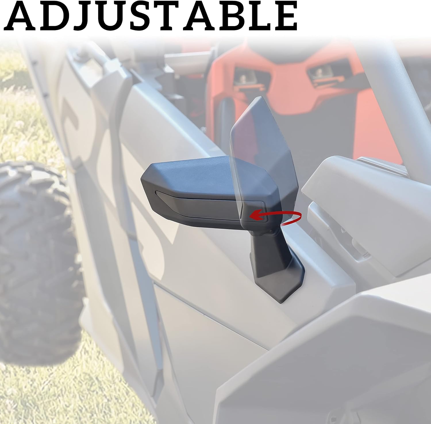 Buy 2 get 3 Folding Front Door Rear View Side Mirrors for Maverick X3, SAUTVS Ajustable Premium High-Definition Side Mirrors for Can-Am Maverick X3 / X3 MAX 2017-2021 Accessories(2PCS, Replace #715004236) Black Friday 🔥 Folding Front Door Rear View Side Mirrors for Maverick X3, SAUTVS Ajustable Premium High-Definition Side Mirrors for Can-Am Maverick X3 / X3 MAX 2017-2021 Accessories(2PCS, Replace #715004236)