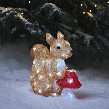 Lights4fun Lichtsnoer met 10 leds, warmwit, timer, batterij Lights4fun Lichtsnoer met 10 leds, warmwit, timer, batterij