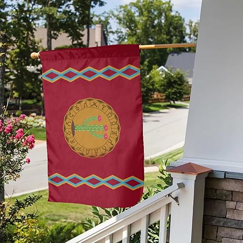 Miniatura 5 de POOEDSO Panteera Wayuu Garden Flags 12x18Inch Double Sided Outdoor Yard Decoration Garden Flag For Patio Lawn Home Welcome Flags