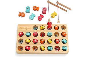 Coogam Wooden Magnetic Fishing Game - The Best Montessori Toy