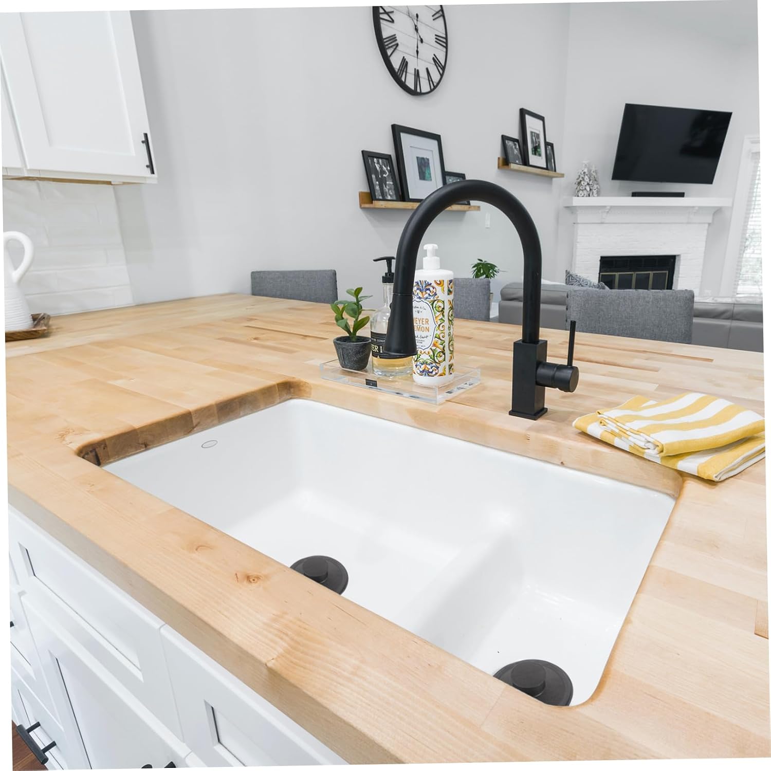 Artibetter Plastic Sink Stopper for Kitchen Drain Drain Plug for Garbage Disposal Easy to Clean Use Prevents Water and Food Splashing for Home Restaurant Applications