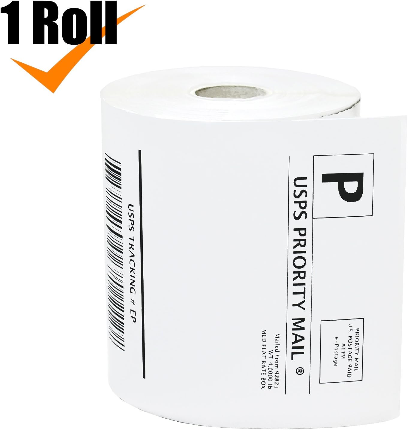 Healingtime [1 Roll] Premium Dymo Label 1744907 Compatible(4"x6") - 220 Labels/Roll(Label Writer 4XL)
