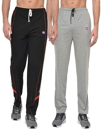 Men's Regular Fit Trackpants (Pack of 2)