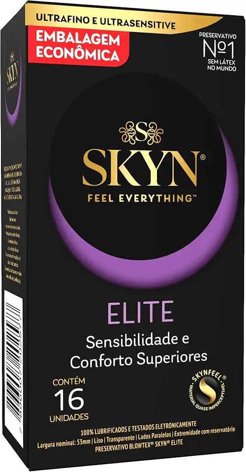 SKYN Preservativo Elite Com 16 Unidades