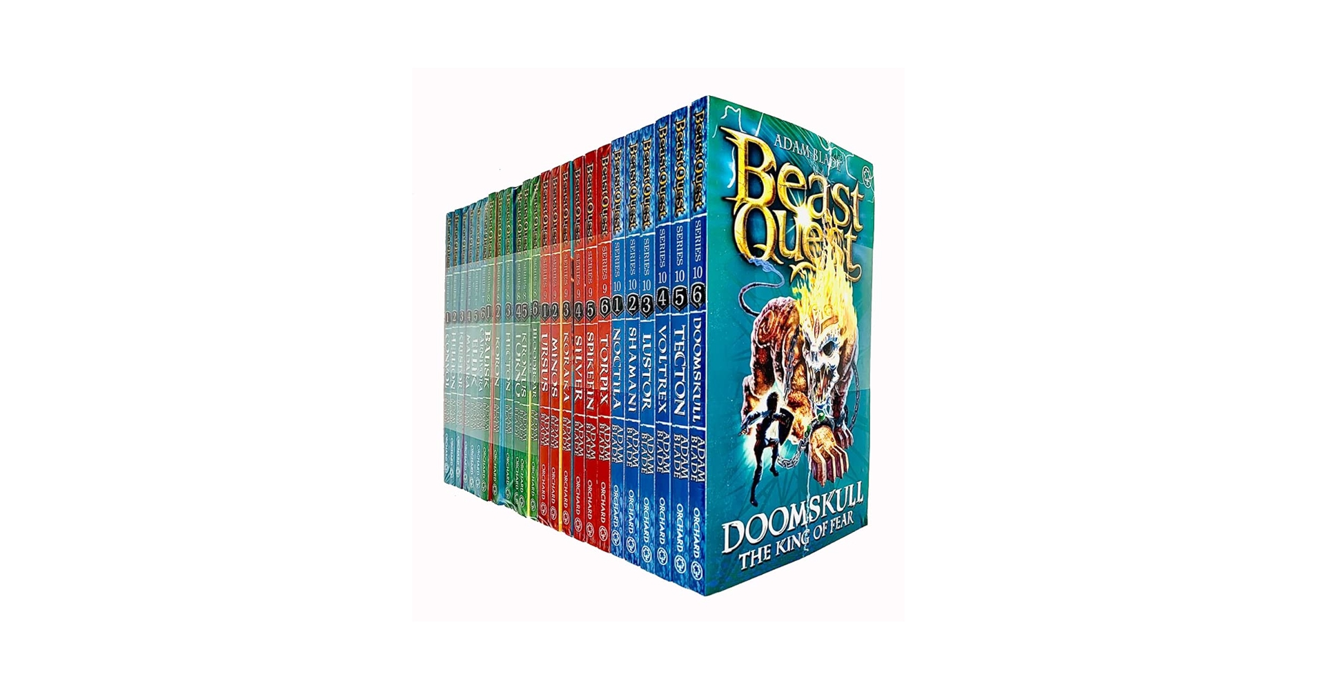 Beast Quest 24 Books Collection Set Series 7 - 10 by Adam