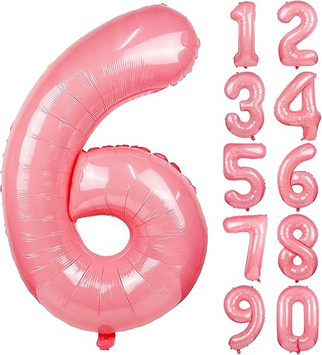 Vista 39 de 40" Macaron purple Number Balloons Helium Foil Mylar Balloon Birthday Party banquet Decoration 9