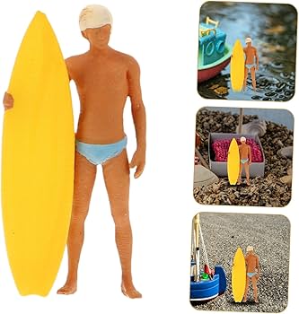 Amazon.co.jp: Toyvian ミニチュアサーフモデル 大人向けミニチュア