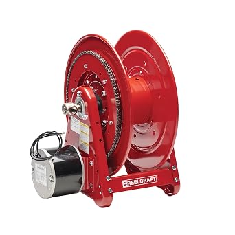 Reelcraft EA32106 L12D Heavy Duty 12V DC Motor Driven Hose Reel, 100 Hose Not Included