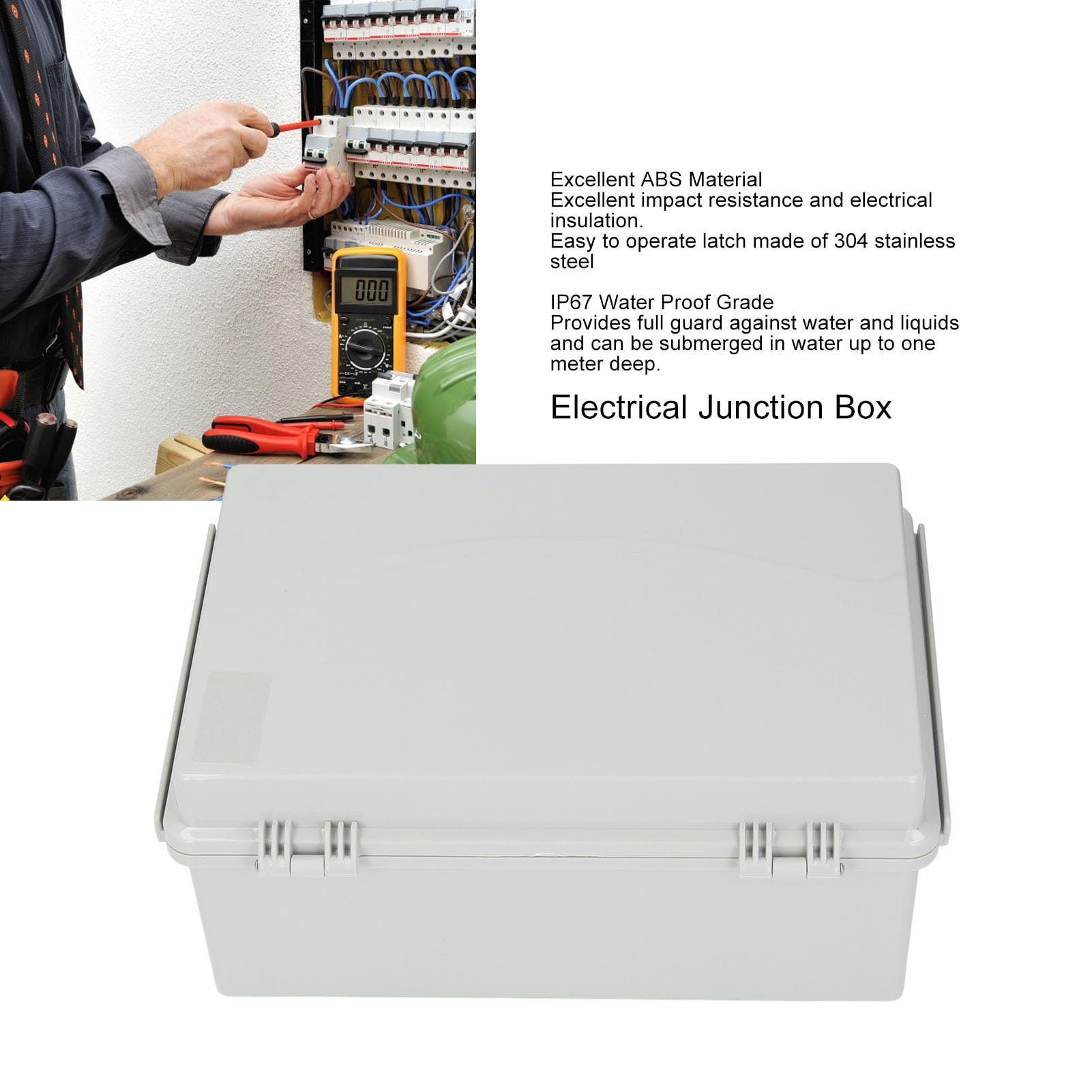 Elektroprojektkoffer Water Proof Junction Box Wetterfestes Elektrokasten -Stromverbotungsgehäuse Im Freien