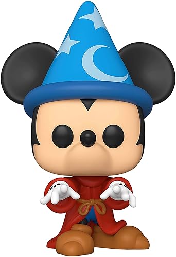 Miniatura 3 de Funko Pop! Disney: Fantasia 80th Anniversary - Figura de vinilo de Mickey Hechicero