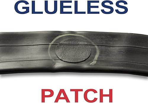 Miniatura 7 de Kit de reparación de tubo interior de bicicleta de 36 piezas. Incluye kit de parche de neumático de bicicleta de vulcanización y autoadhesivo con