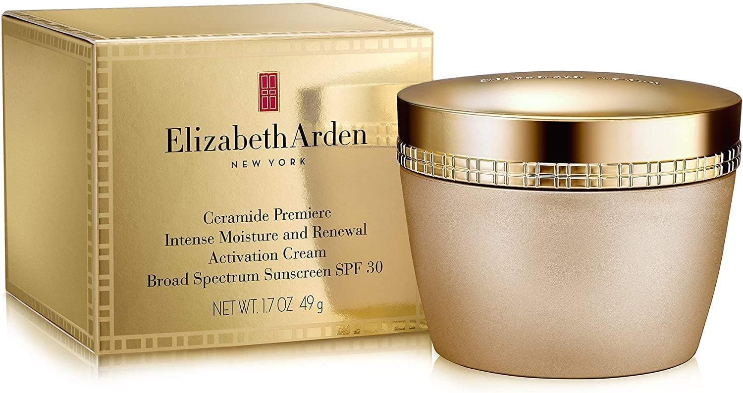 Elizabeth Arden - Ceramide Premiere, Crema Hidratante de Día, con SPF 30, Repara la Barrera Natural, Hidrata Profundamente, Reduce los Signos de la Edad, Textura Untuosa, para Pieles Maduras - 50 ml