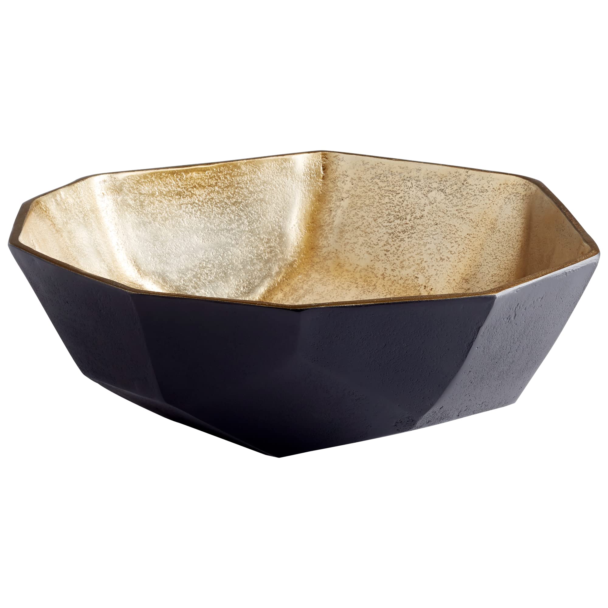 Radia Bowl Cyan Design 10622 cuenco de vidrio soplado artesanal para decoración