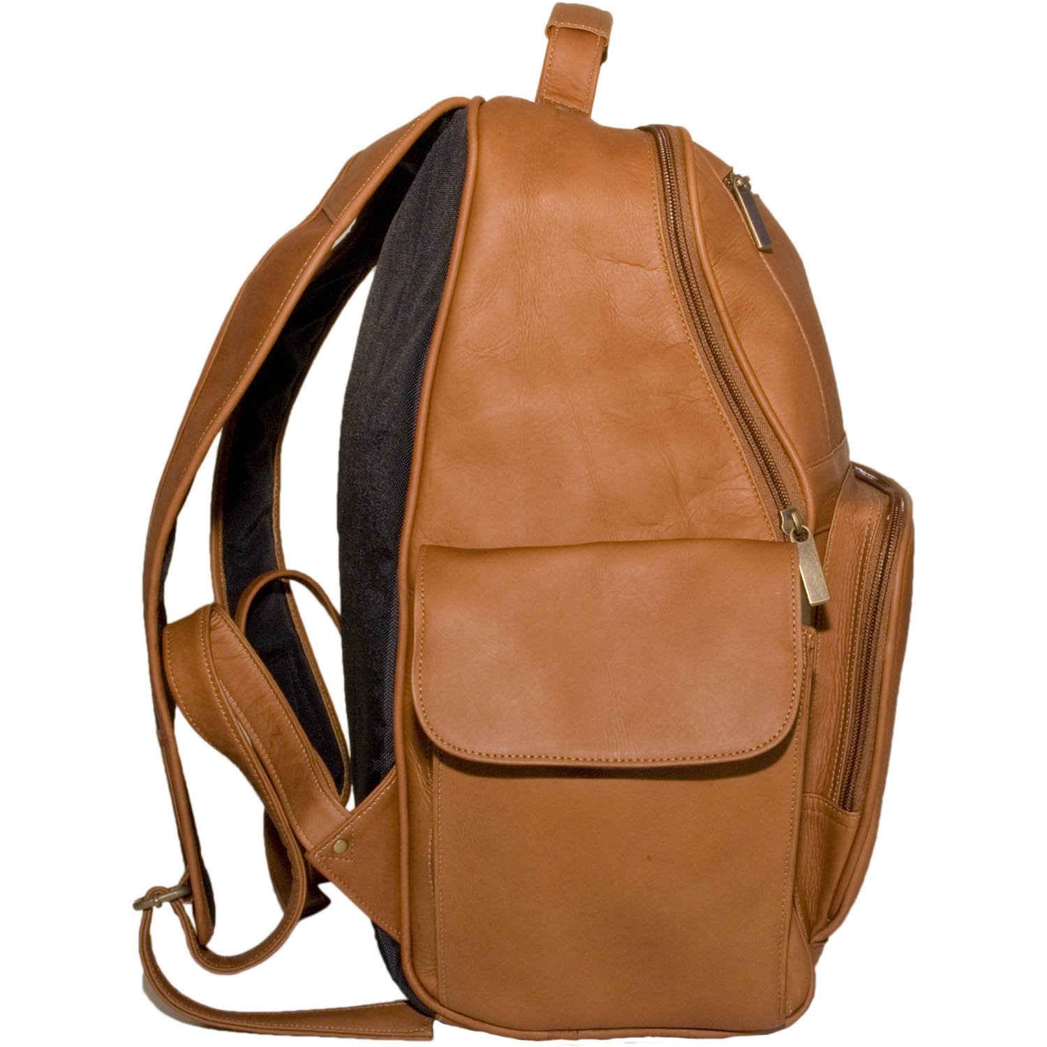 Pangea Brands NHL Sac à Dos d'ordinateur en Cuir Beige