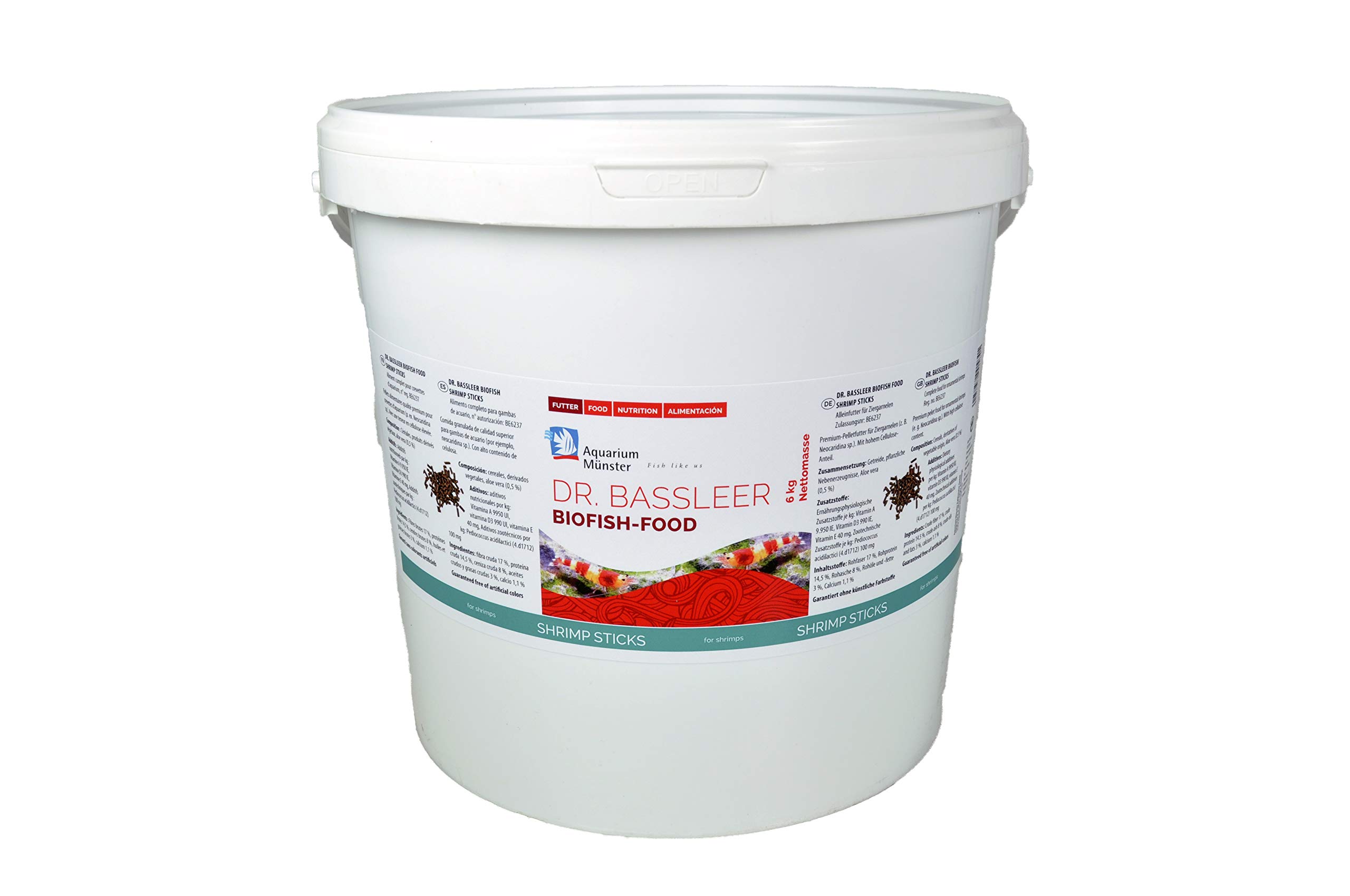 DR. BASSLEER BIOFISH Food Shrimp Sticks (6 Kg)