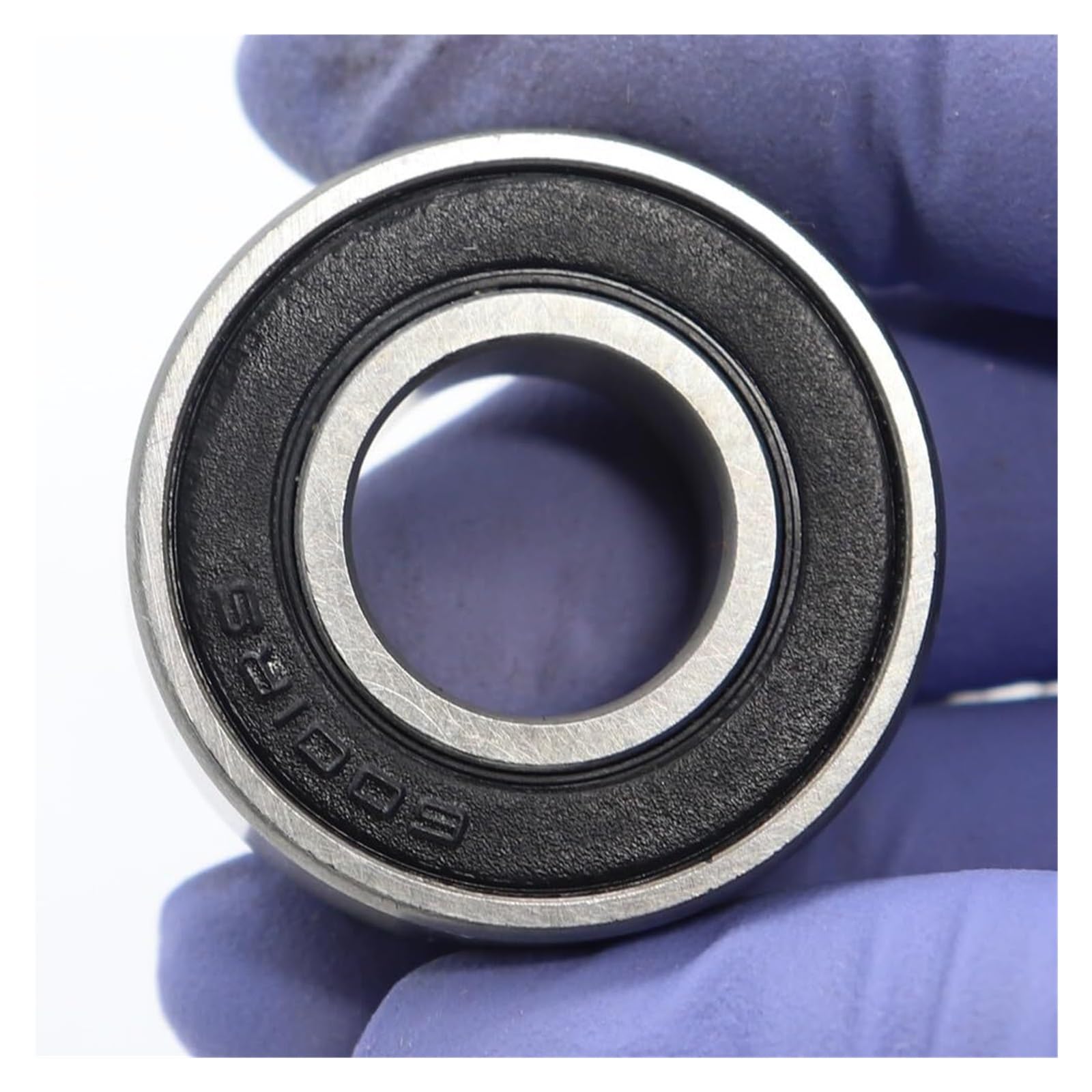 Roulement à billes 6001-2RS ABEC-5 en acier chromé 12x28x8mm pour réparation de vélo