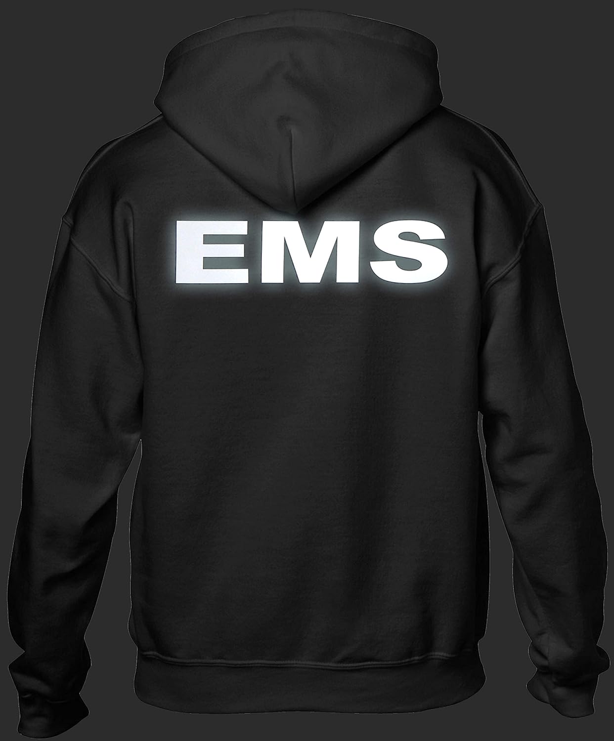 Smart People Clothing EMS Hoody, Reflective Logo Both Left Chest and Back, Soft Fabric, Medical Emergency, First Responder - Image 5