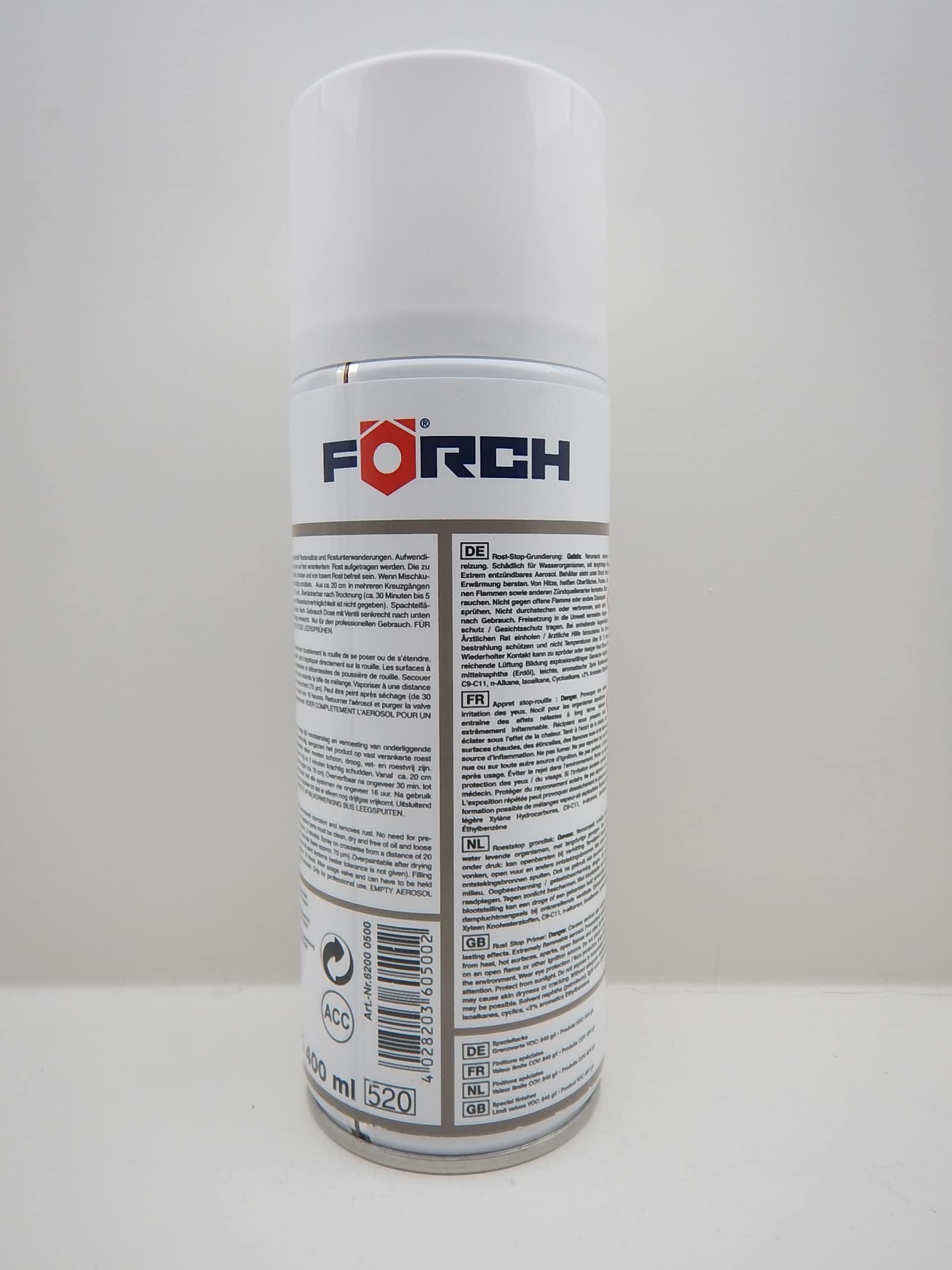 FÖRCH ROSTSTOP GRUNDIERUNG Anti ROST Professional L239 Spray 400ML (6)